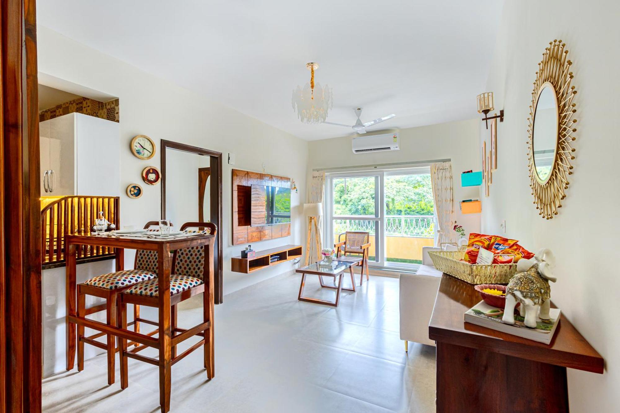 Alaya Stays 1 Bhk With Balcony & Pool - Veera Marina Candolim Zewnętrze zdjęcie