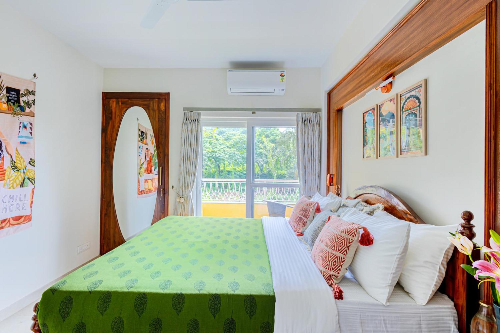 Alaya Stays 1 Bhk With Balcony & Pool - Veera Marina Candolim Zewnętrze zdjęcie