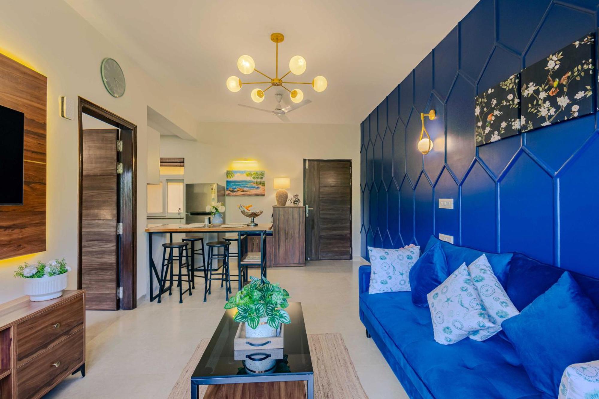 Alaya Stays 1 Bhk With Balcony & Pool - Veera Marina Candolim Zewnętrze zdjęcie
