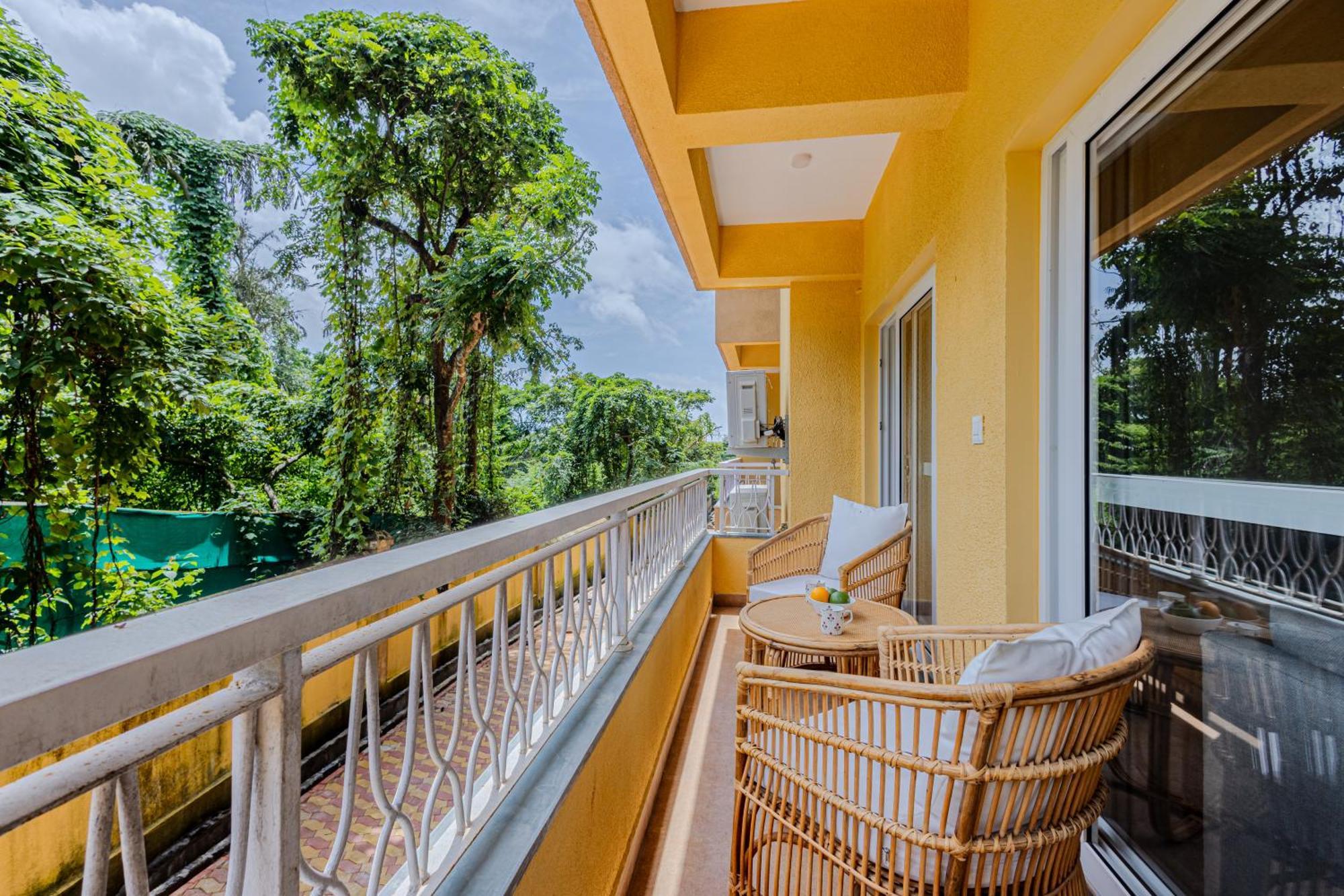 Alaya Stays 1 Bhk With Balcony & Pool - Veera Marina Candolim Zewnętrze zdjęcie
