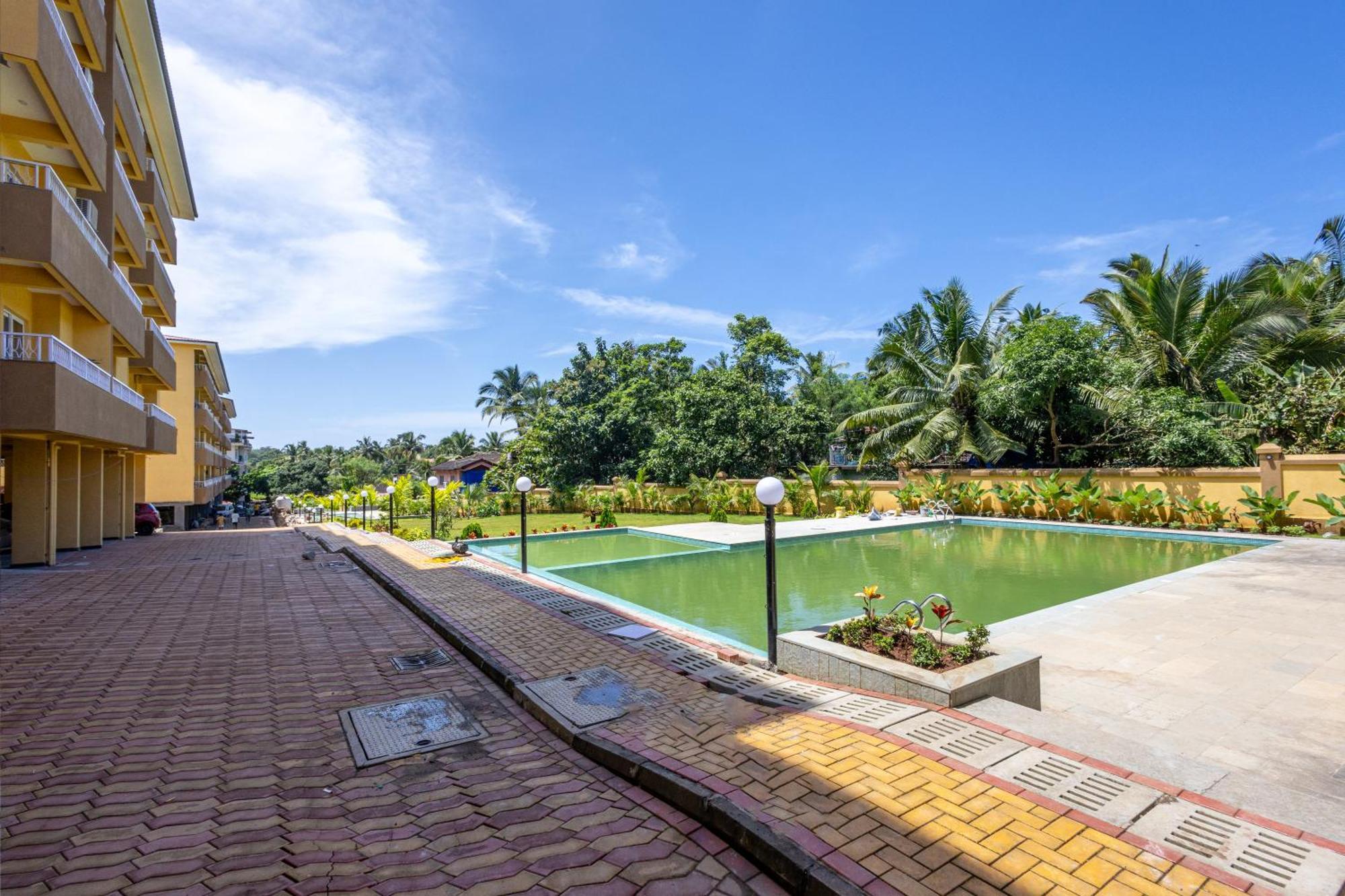Alaya Stays 1 Bhk With Balcony & Pool - Veera Marina Candolim Zewnętrze zdjęcie