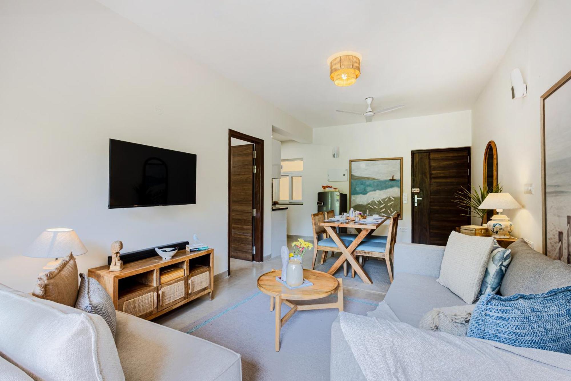 Alaya Stays 1 Bhk With Balcony & Pool - Veera Marina Candolim Zewnętrze zdjęcie