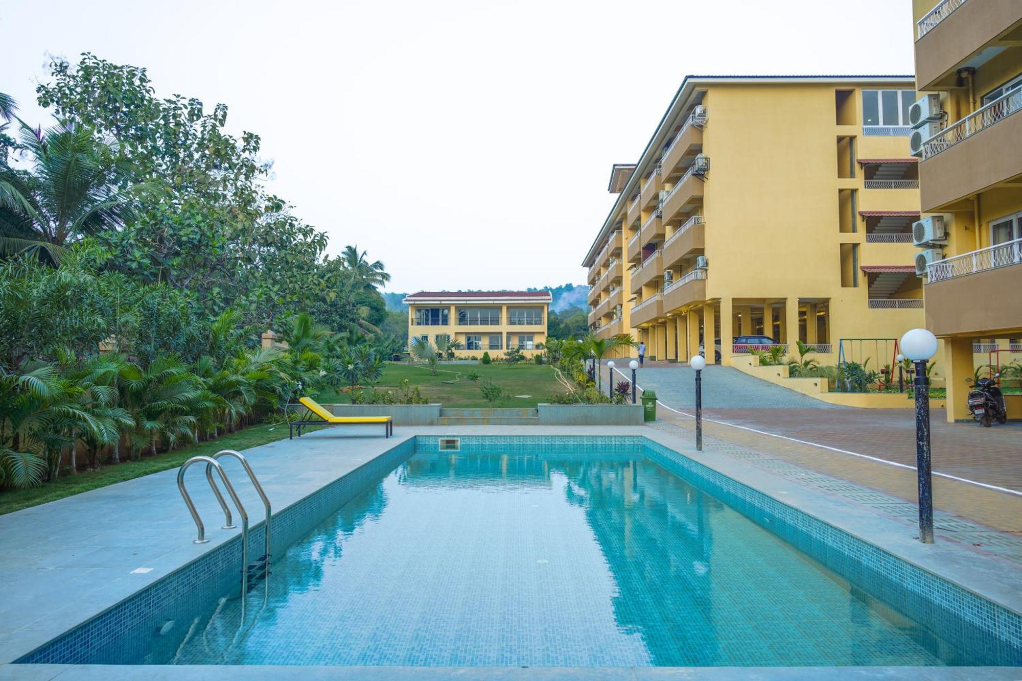 Alaya Stays 1 Bhk With Balcony & Pool - Veera Marina Candolim Zewnętrze zdjęcie