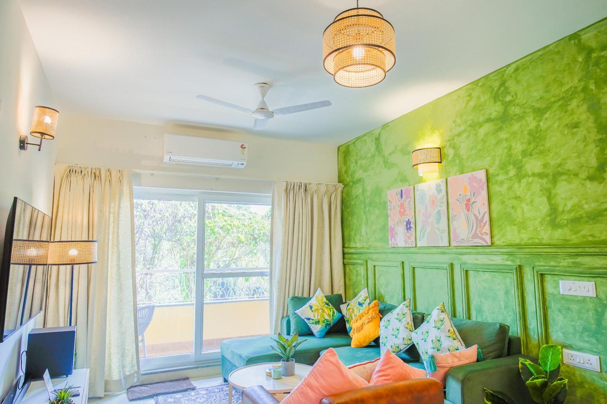 Alaya Stays 1 Bhk With Balcony & Pool - Veera Marina Candolim Zewnętrze zdjęcie