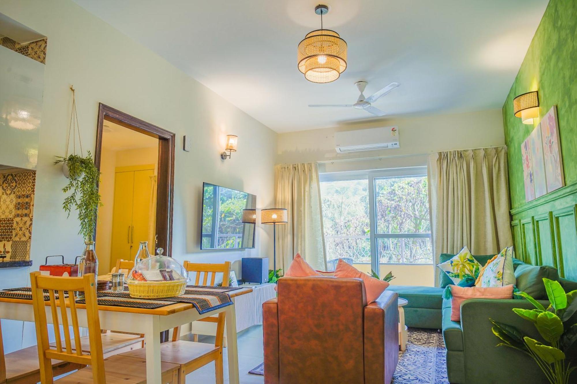 Alaya Stays 1 Bhk With Balcony & Pool - Veera Marina Candolim Zewnętrze zdjęcie