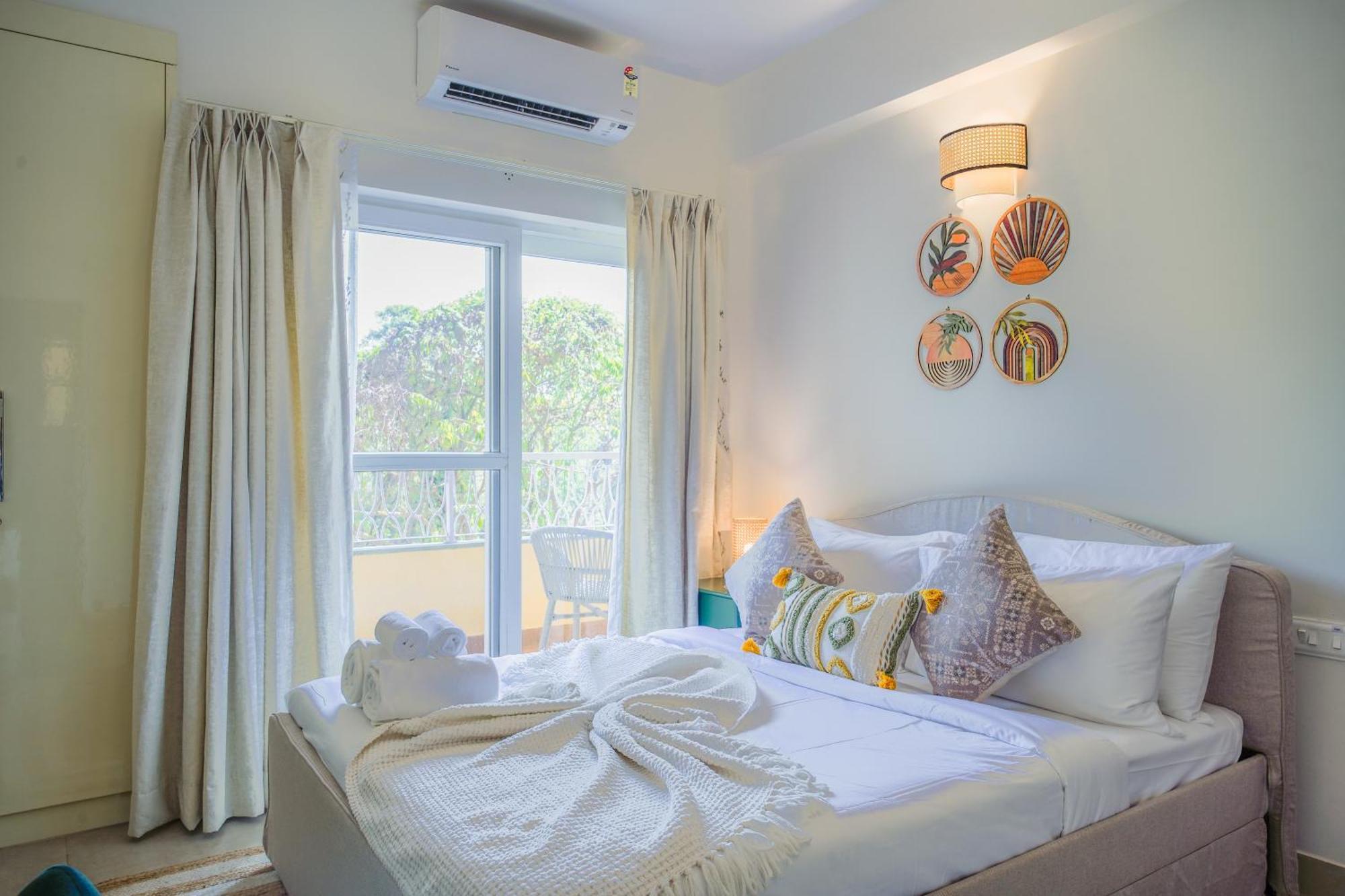 Alaya Stays 1 Bhk With Balcony & Pool - Veera Marina Candolim Zewnętrze zdjęcie