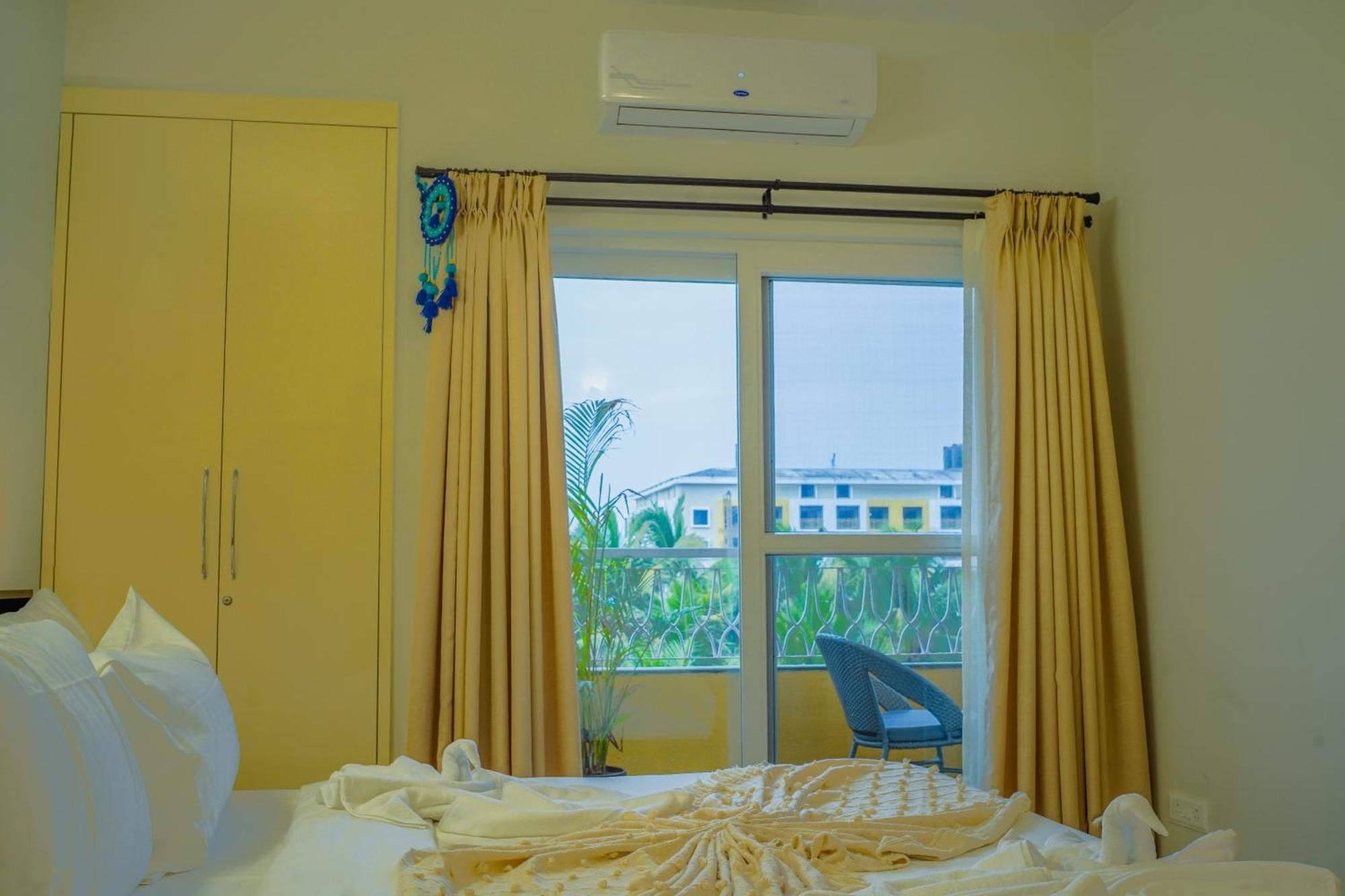 Alaya Stays 1 Bhk With Balcony & Pool - Veera Marina Candolim Zewnętrze zdjęcie